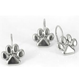 Metal Paw Shower curtain hooks